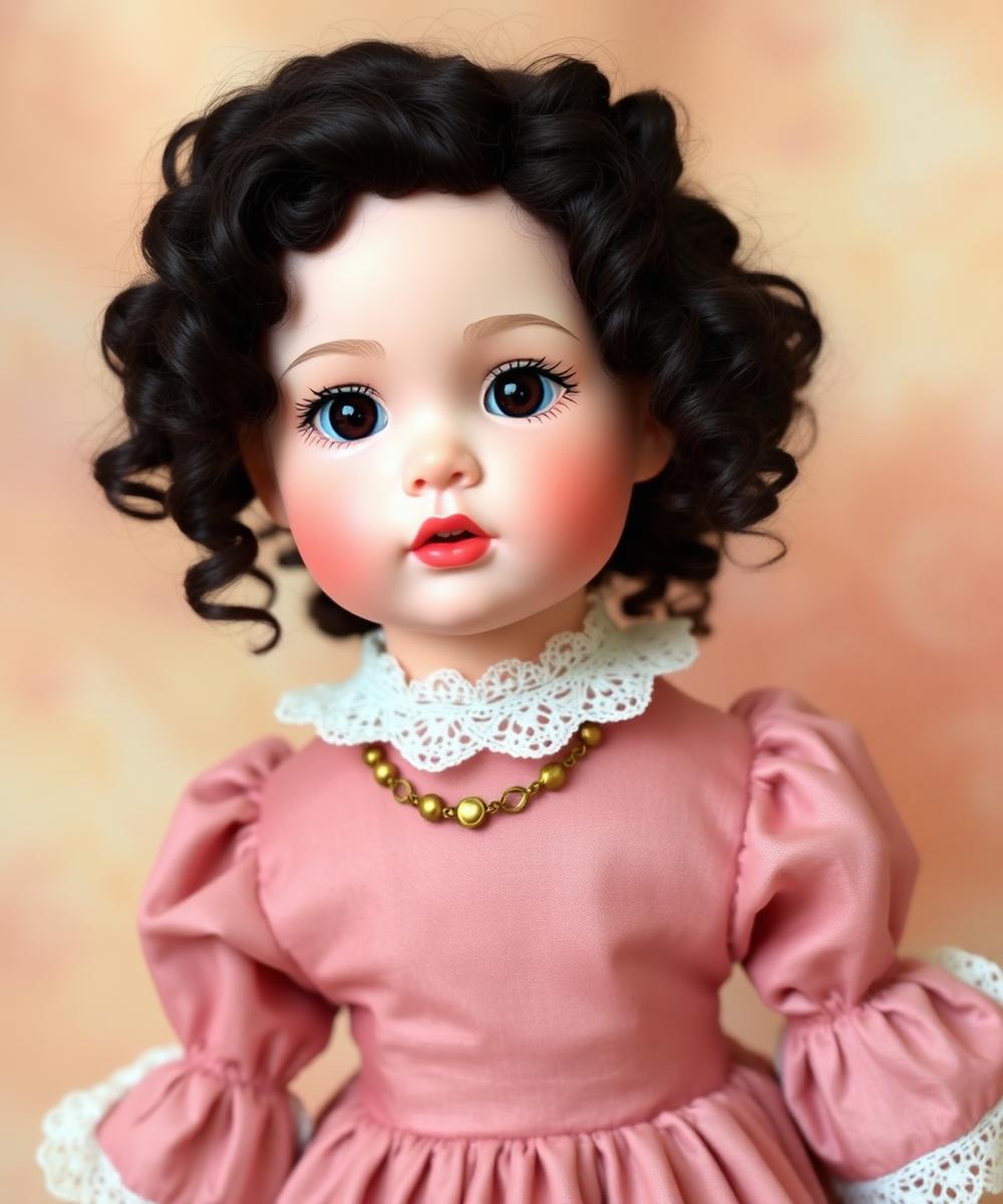 Cosette — custom doll by Kim Miller